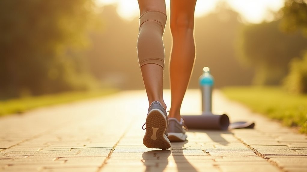 What else makes a difference when you walk with knee pain