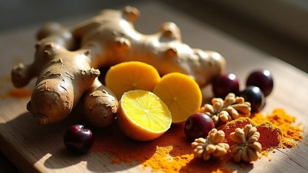 Why does ginger show up in joint health research