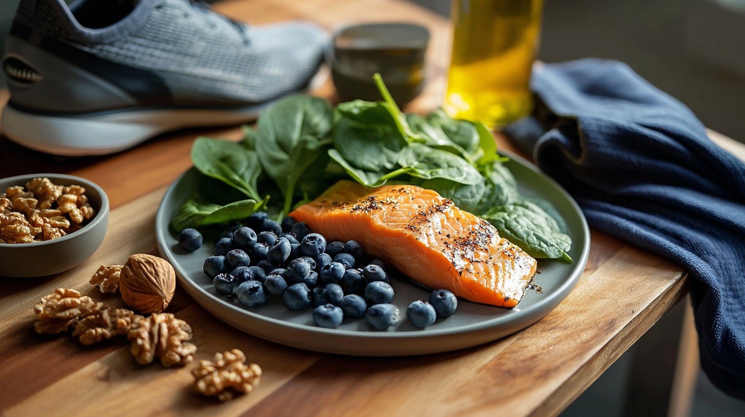 diet reduces knee inflammation